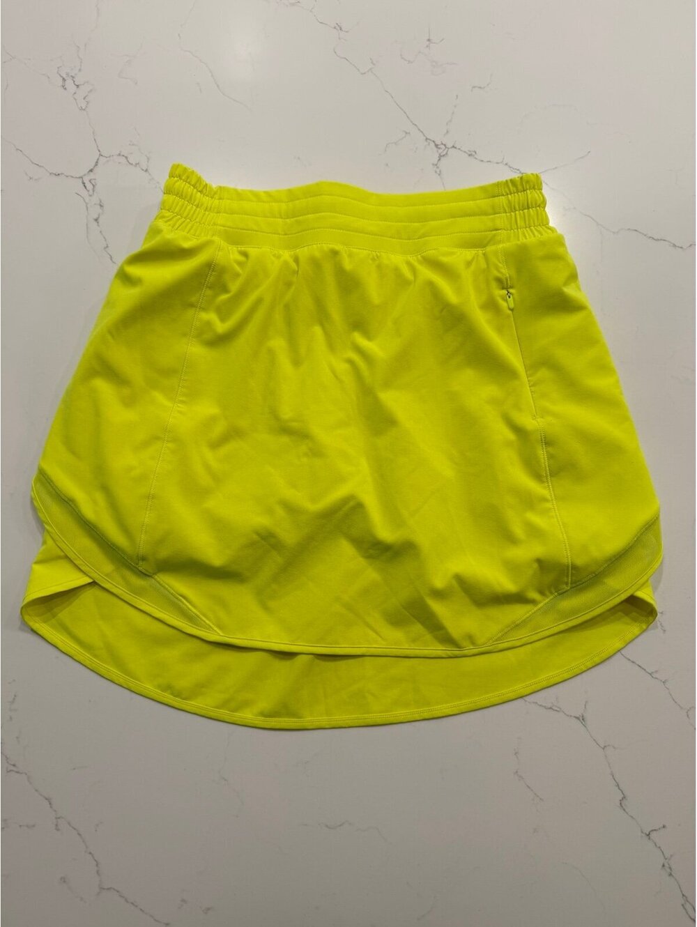 Lululemon Hotty Hot High-Rise Skirt Long - Highlight Yellow - Size 6